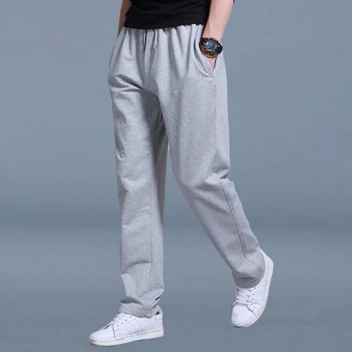 Thomas | Men's Comfortable Athletic Straight-Leg Trousers