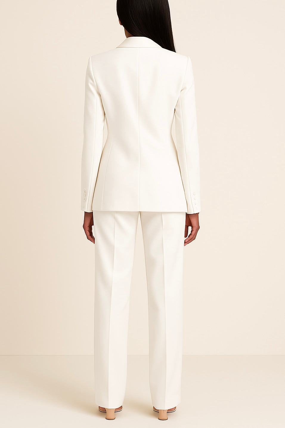 Simone | Women's Wide-Leg Formal Pantsuit Set