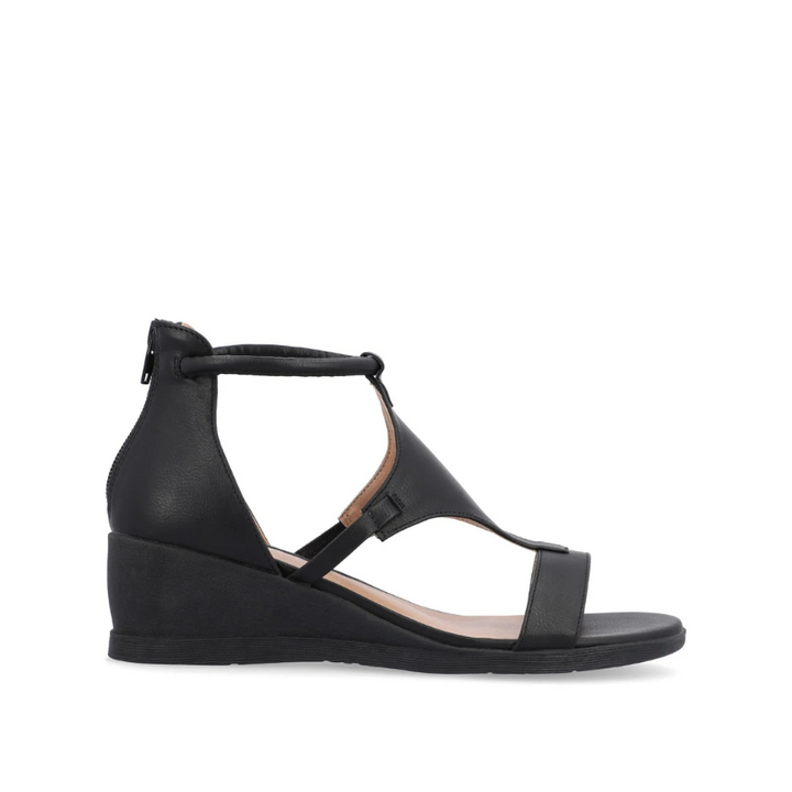 Petra | Women's Chic T-Strap Wedge Sandals