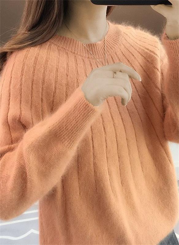 Violett | Women's Plush Ribbed Knit Sweater