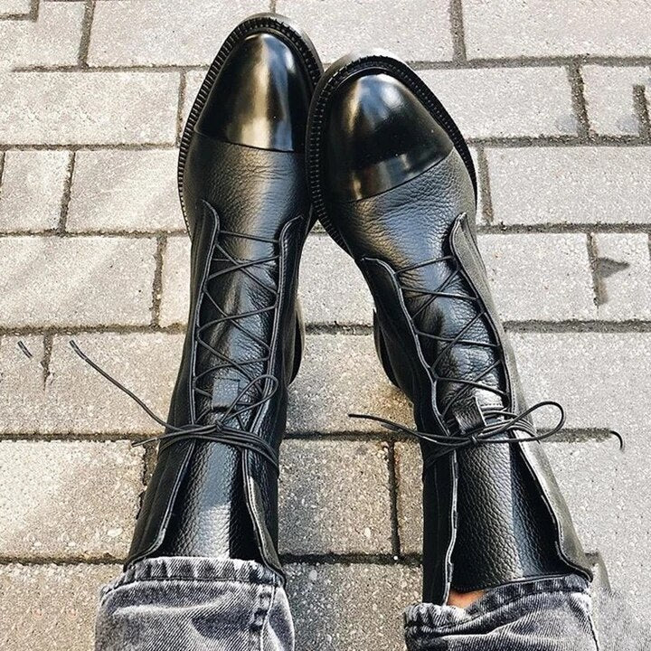 Piper | Women's Classic Lace-Up Leather Ankle Boots