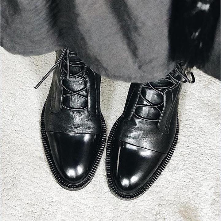 Piper | Women's Classic Lace-Up Leather Ankle Boots