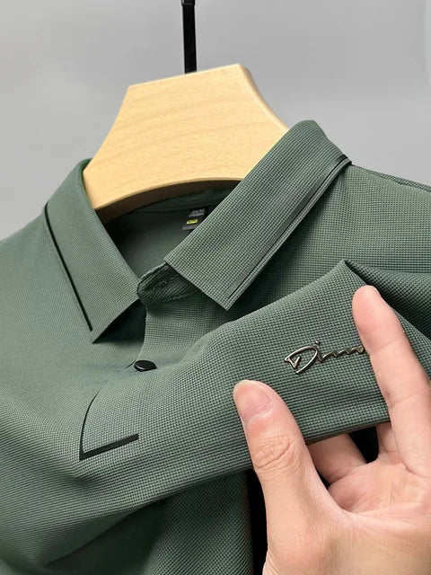 Owen | Men's Classic Piqué Knit Polo Shirt
