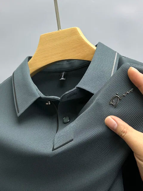 Owen | Men's Classic Piqué Knit Polo Shirt