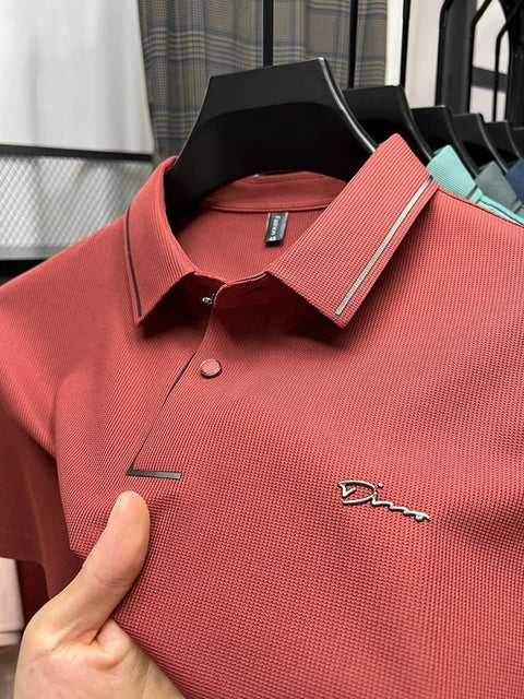 Owen | Men's Classic Piqué Knit Polo Shirt