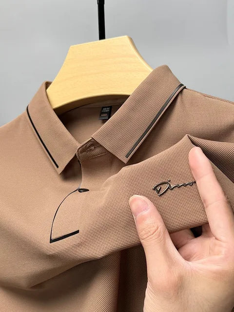 Owen | Men's Classic Piqué Knit Polo Shirt