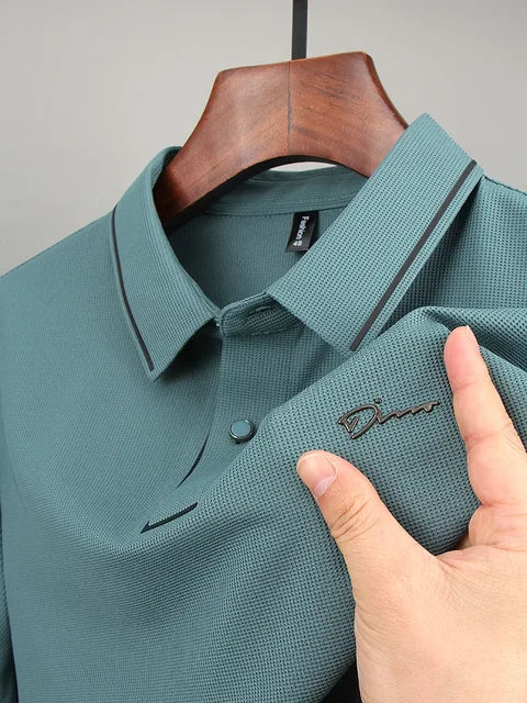 Owen | Men's Classic Piqué Knit Polo Shirt