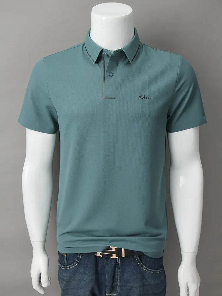 Owen | Men's Classic Piqué Knit Polo Shirt