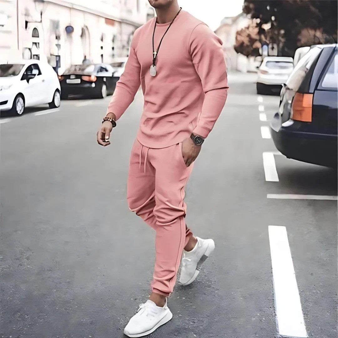 Jett | Men's Modern Slim-Fit Zip Tracksuit Set