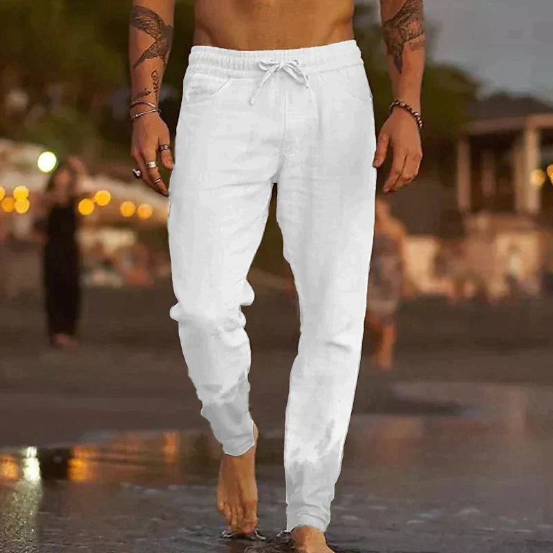 Ollie | Men's Casual Relaxed-Fit Summer Trousers