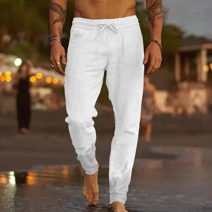 Ollie | Men's Casual Relaxed-Fit Summer Trousers