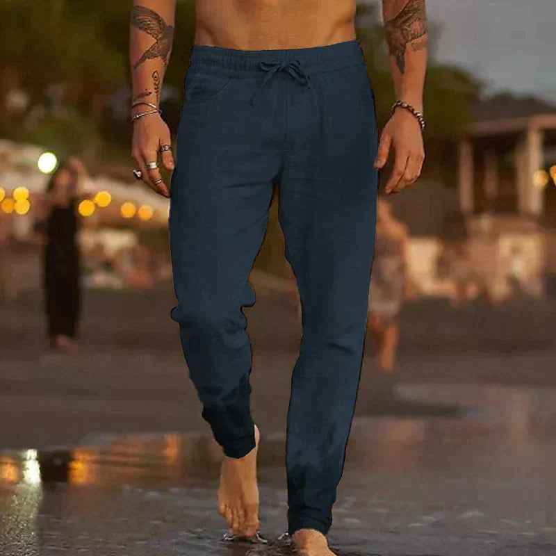 Ollie | Men's Casual Relaxed-Fit Summer Trousers