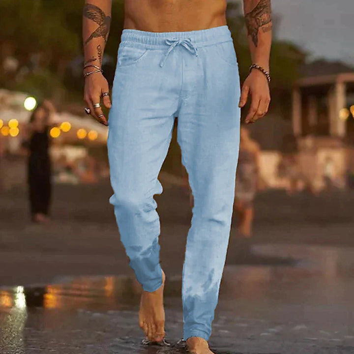 Ollie | Men's Casual Relaxed-Fit Summer Trousers