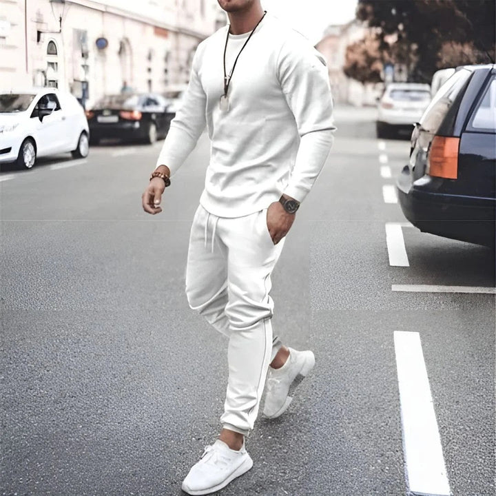 Jett | Men's Modern Slim-Fit Zip Tracksuit Set
