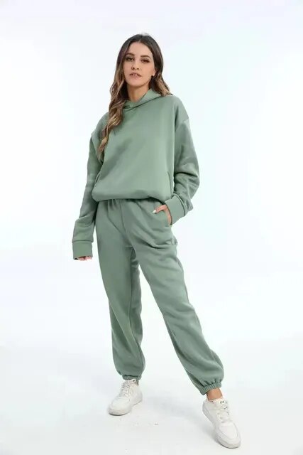 Ember | Women's Warm Winter Hoodie & Jogger Set