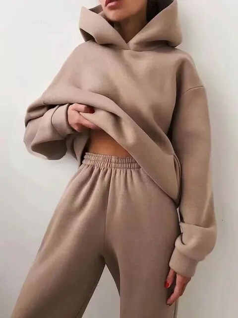 Ember | Women's Warm Winter Hoodie & Jogger Set