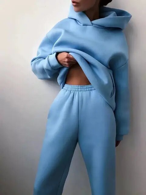 Ember | Women's Warm Winter Hoodie & Jogger Set