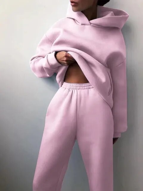 Ember | Women's Warm Winter Hoodie & Jogger Set