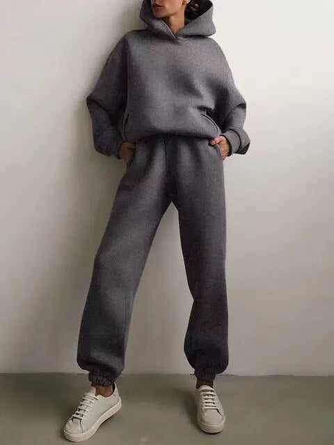 Ember | Women's Warm Winter Hoodie & Jogger Set