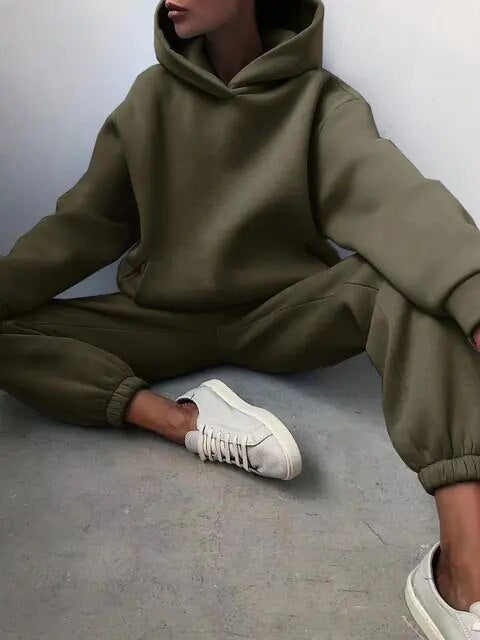 Ember | Women's Warm Winter Hoodie & Jogger Set