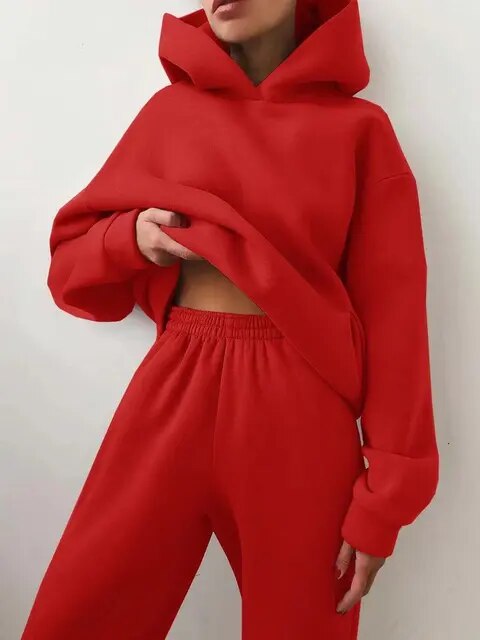 Ember | Women's Warm Winter Hoodie & Jogger Set