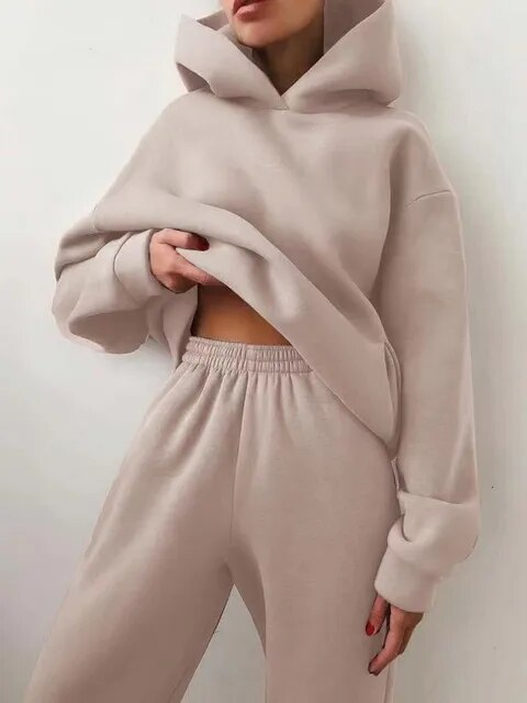 Ember | Women's Warm Winter Hoodie & Jogger Set