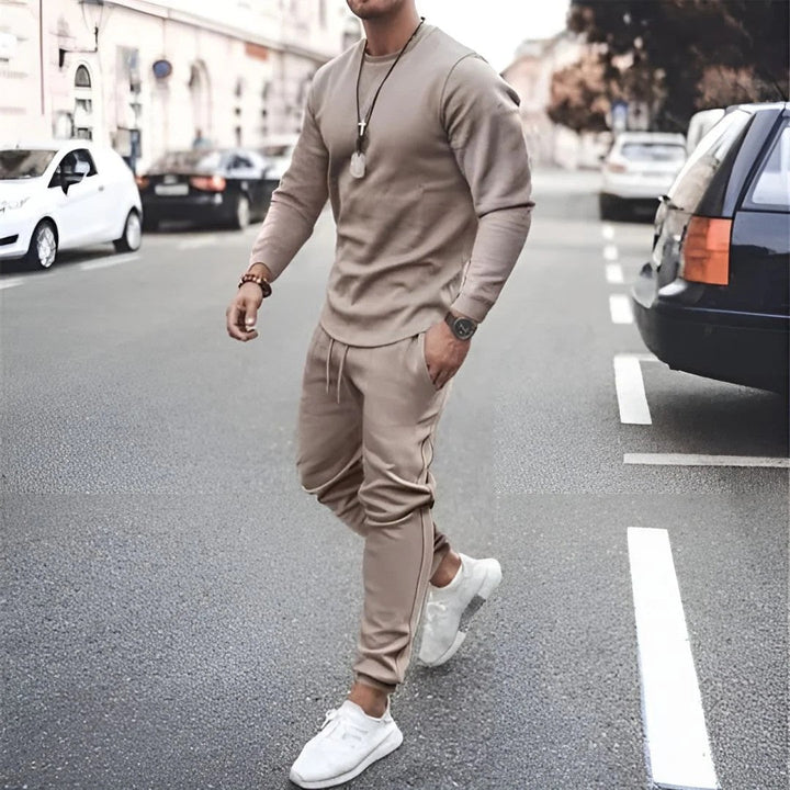 Jett | Men's Modern Slim-Fit Zip Tracksuit Set