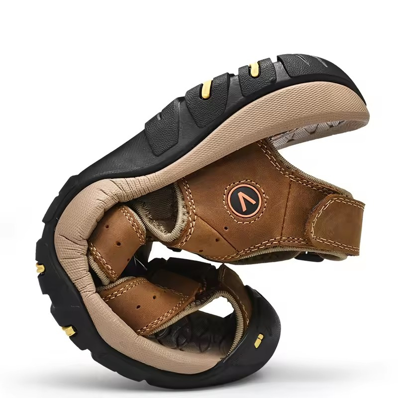 Sean | Men's Premium Leather Outdoor Hiking Sandals