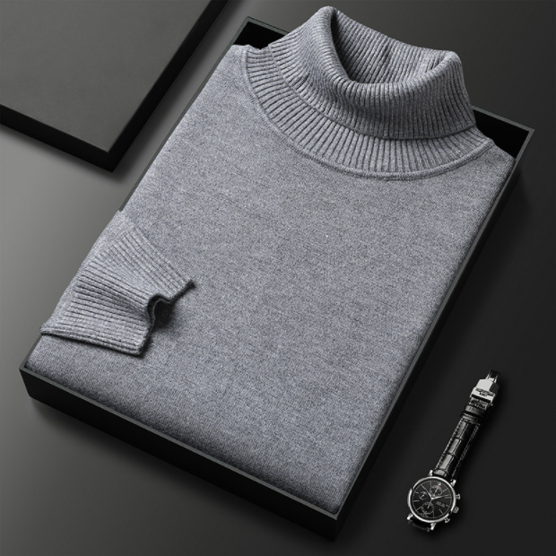 Eric | Men's Premium Turtleneck Pullover Sweater