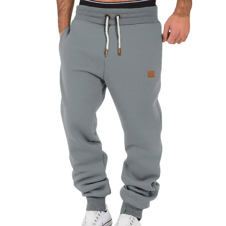 Theo | Men's Modern Tapered Drawstring Jogger Pants