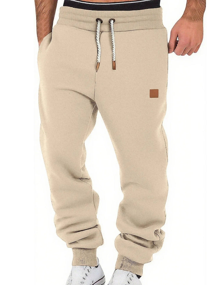 Theo | Men's Modern Tapered Drawstring Jogger Pants