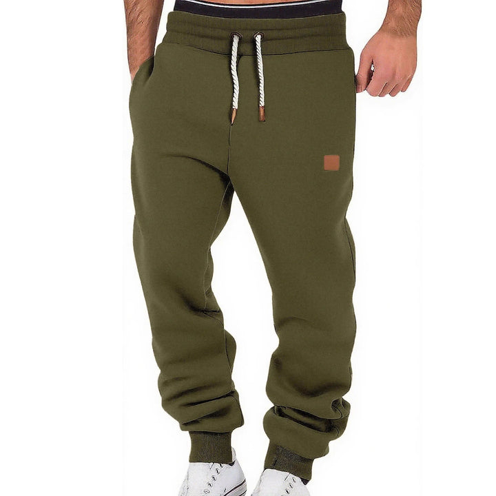 Theo | Men's Modern Tapered Drawstring Jogger Pants