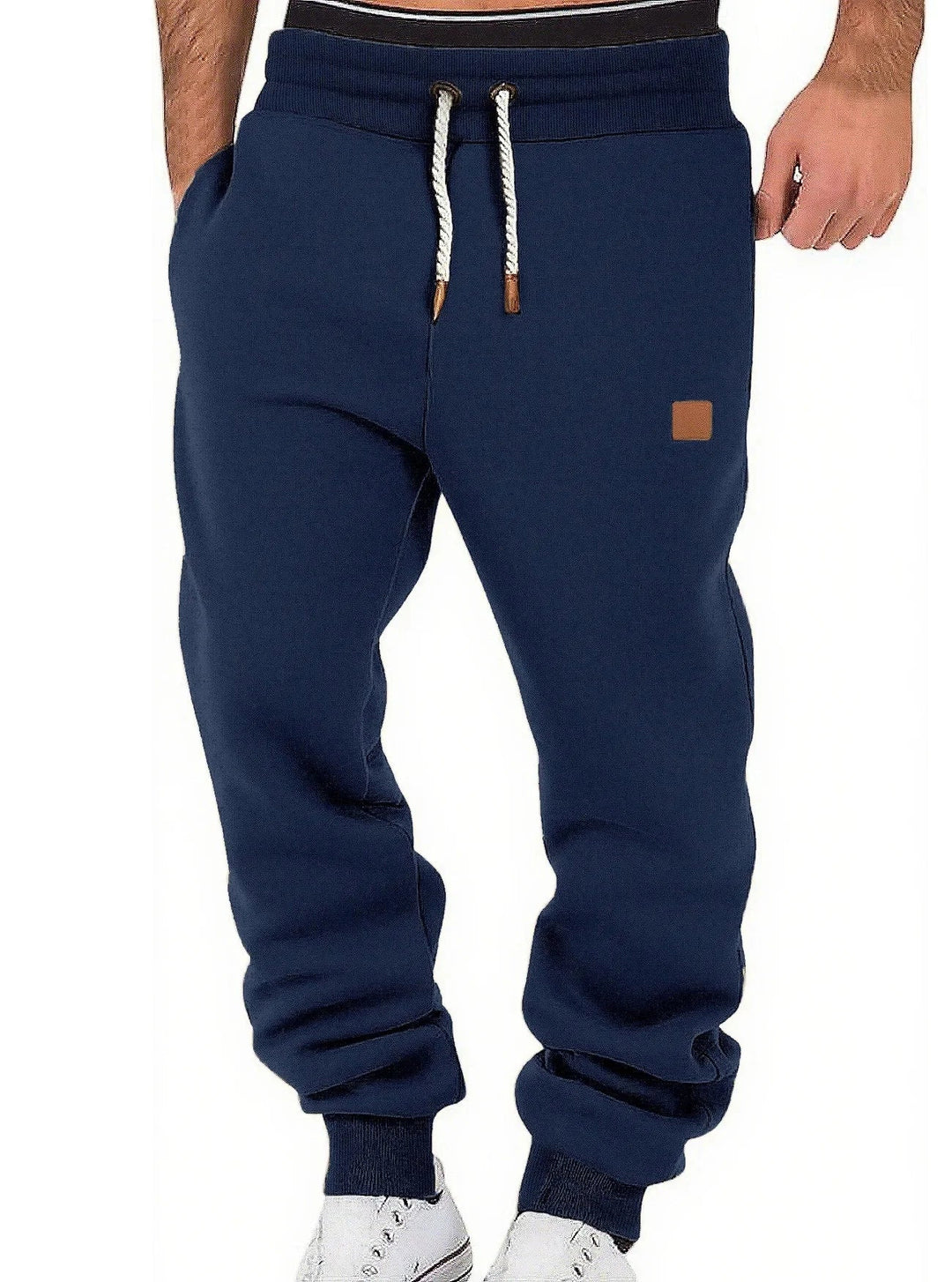 Theo | Men's Modern Tapered Drawstring Jogger Pants