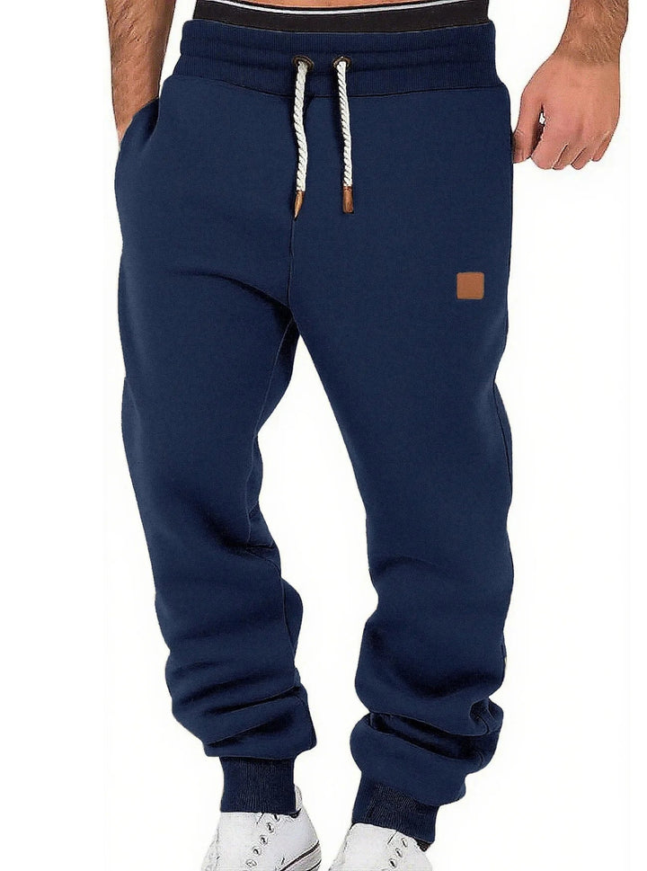 Theo | Men's Modern Tapered Drawstring Jogger Pants