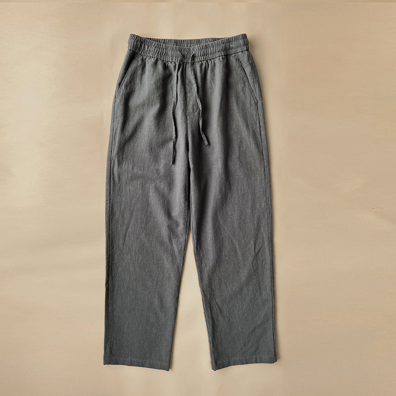 Enzo | Men's Casual Wide-Leg Drawstring Summer Pants