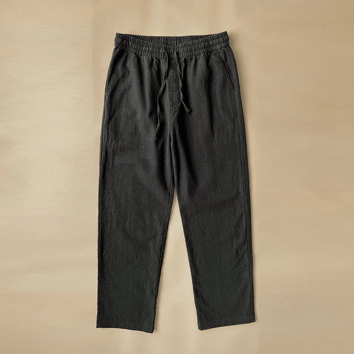 Enzo | Men's Casual Wide-Leg Drawstring Summer Pants