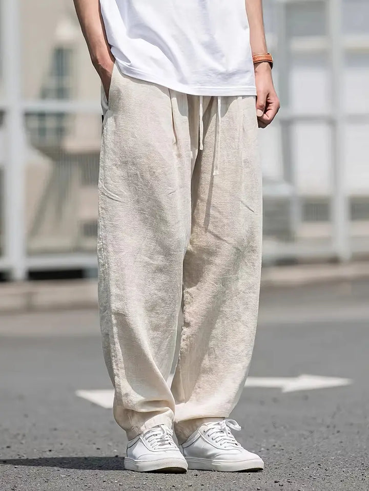 Felix | Men's Casual Drawstring Linen Pants