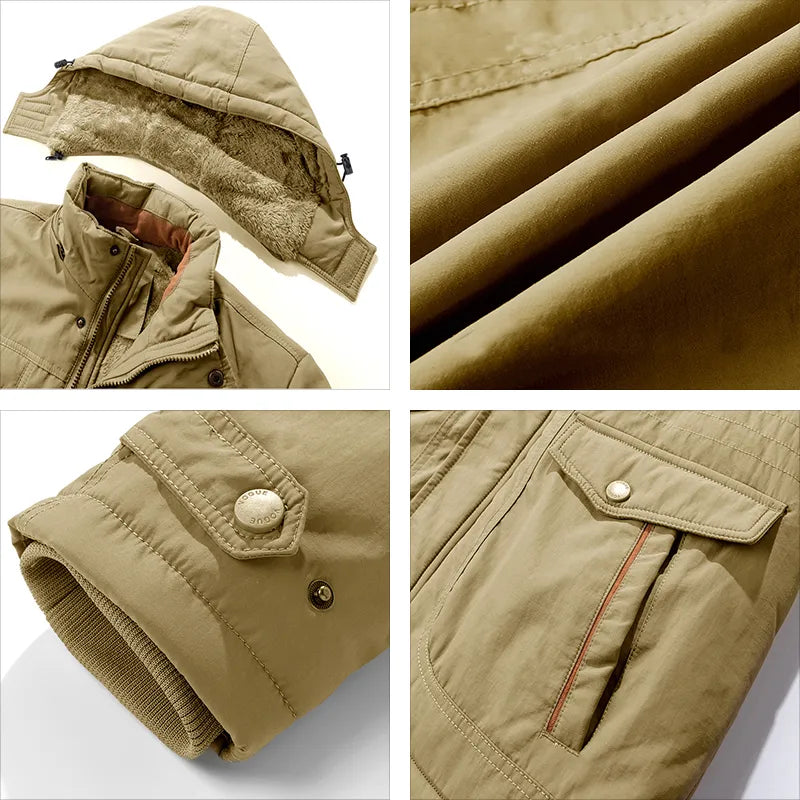 Stephen | Men's Premium Hooded Winter Parka