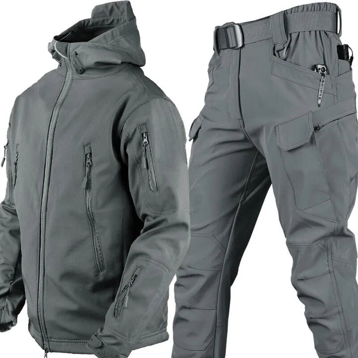 Greg  | Men's Waterproof Softshell Jacket & Tactical Pant Set