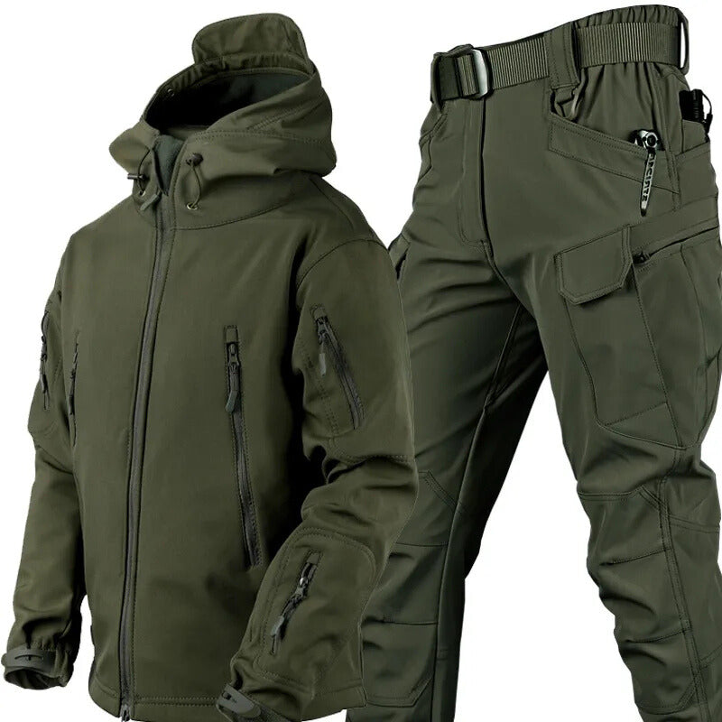 Greg  | Men's Waterproof Softshell Jacket & Tactical Pant Set