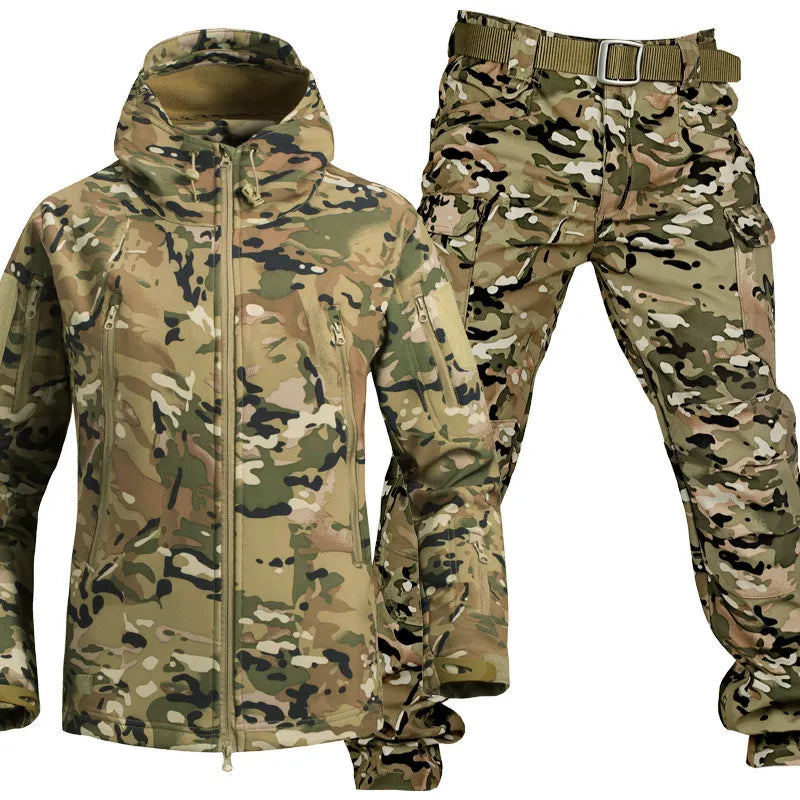 Greg  | Men's Waterproof Softshell Jacket & Tactical Pant Set