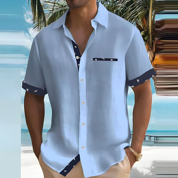 Roman | Men's Breathable Casual Collared Summer Shirt