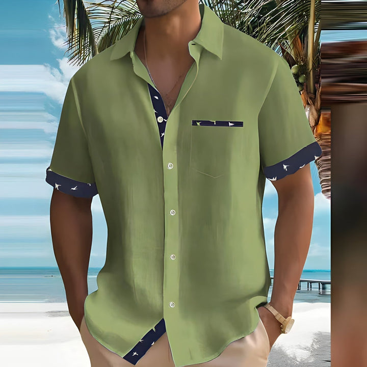 Roman | Men's Breathable Casual Collared Summer Shirt