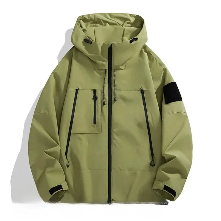 Dereck | Men's Lightweight Wind-Resistant Hooded Jacket