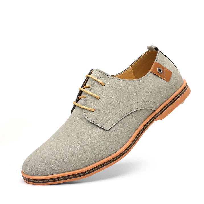Isaac | Men's Classic Suede Oxford Dress Shoes