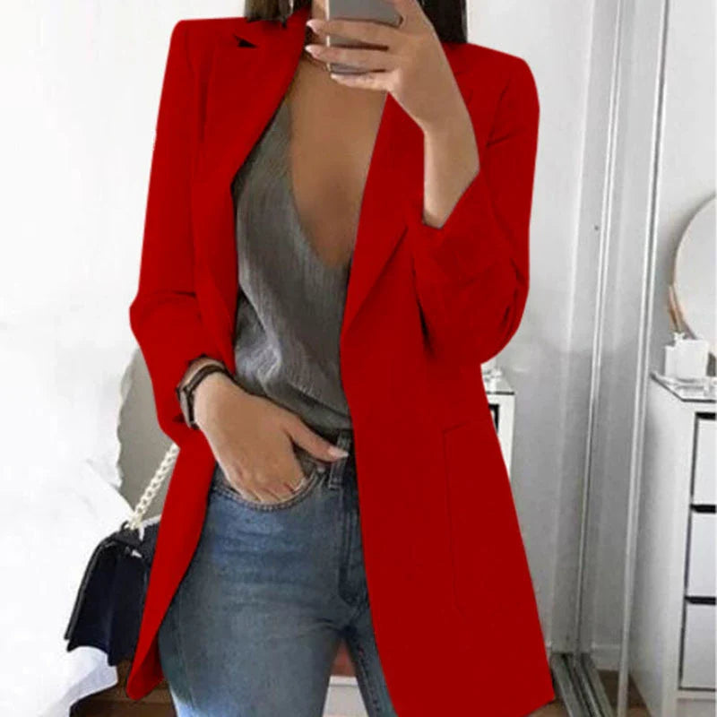 Courtney | Women's Formal Stretch Slim-Fit Blazer