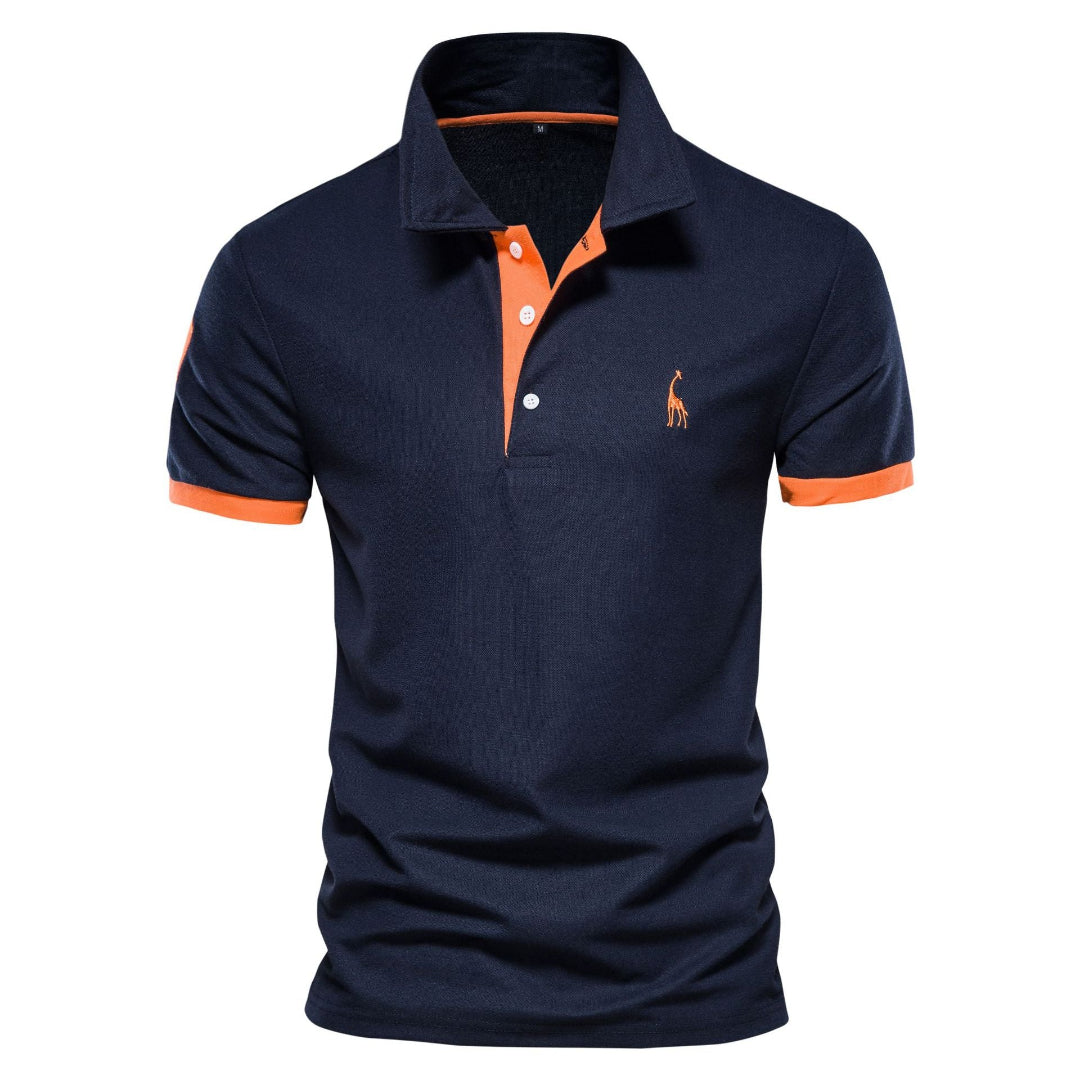 Nash | Men's Slim Fit Contrast Trim Polo Shirt