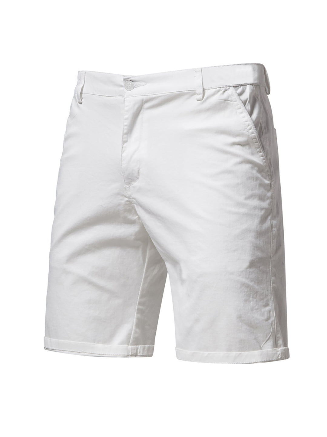 Byron | Men's Casual Straight Leg Cotton Chino Shorts