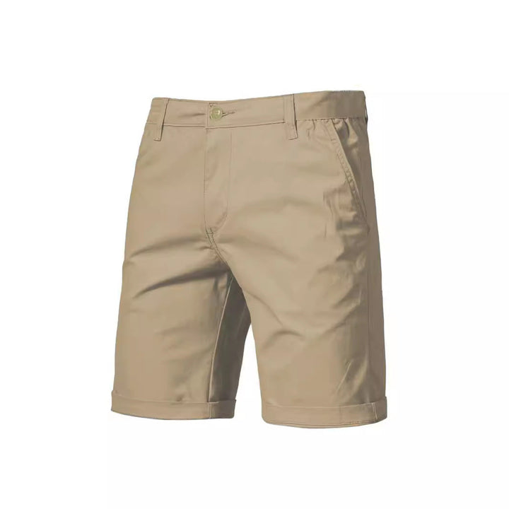 Byron | Men's Casual Straight Leg Cotton Chino Shorts