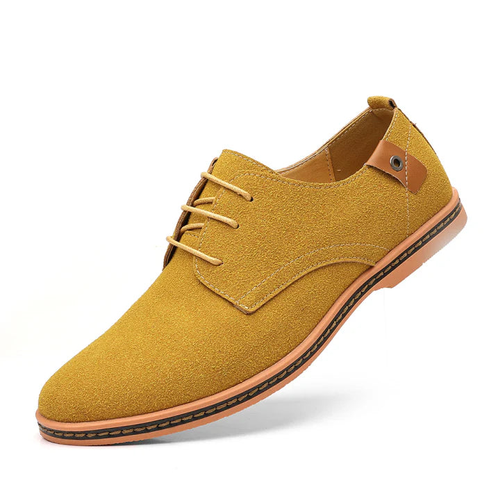 Isaac | Men's Classic Suede Oxford Dress Shoes